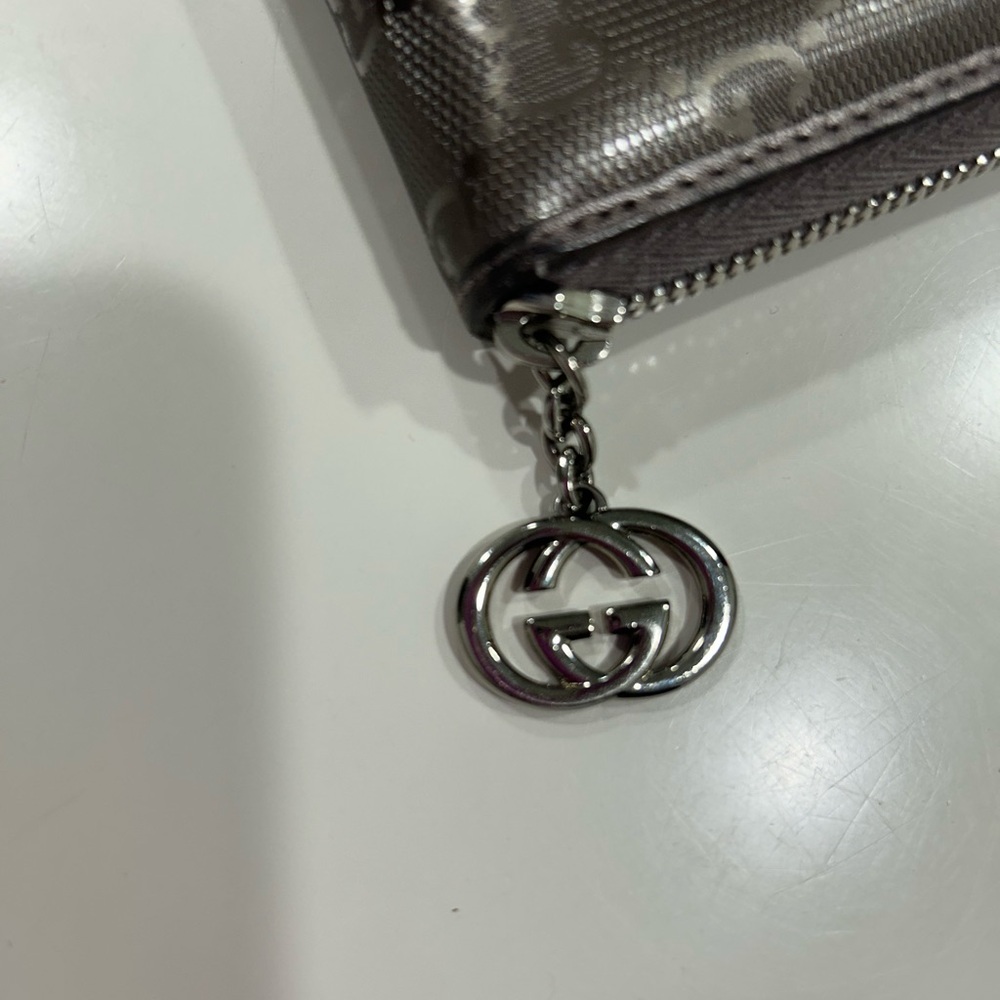 Silver Monogram Wallet - Picture 3 of 5